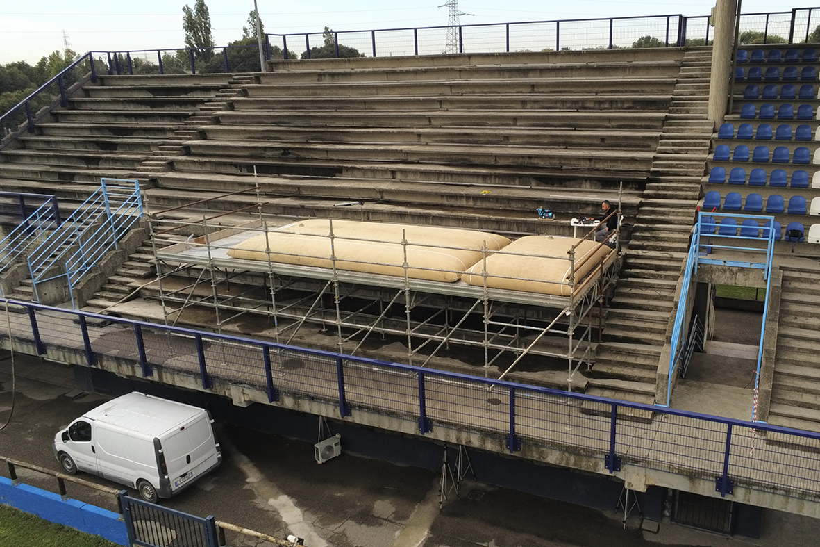 PROVE DI CARICO SU SOLAI PALI DI FONDAZIONE PIASTRA LTL Brescia